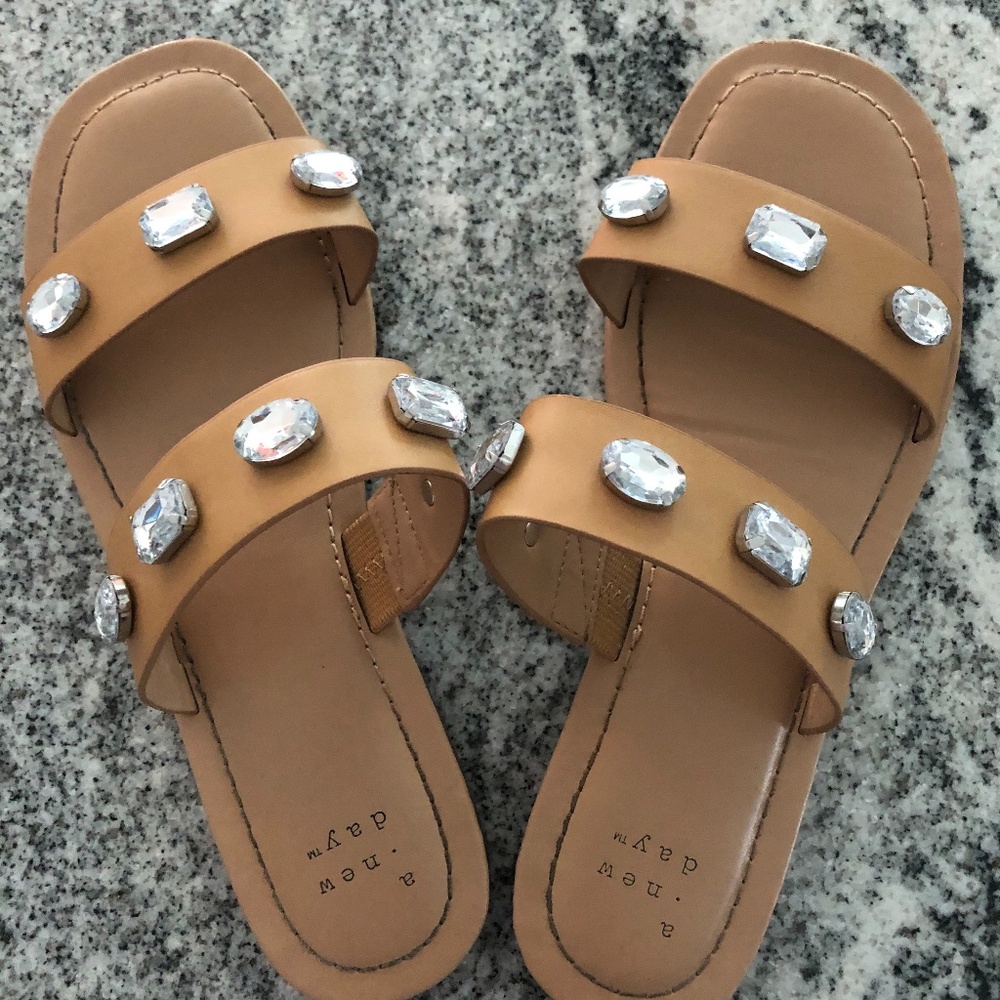Rhinestone Sandals